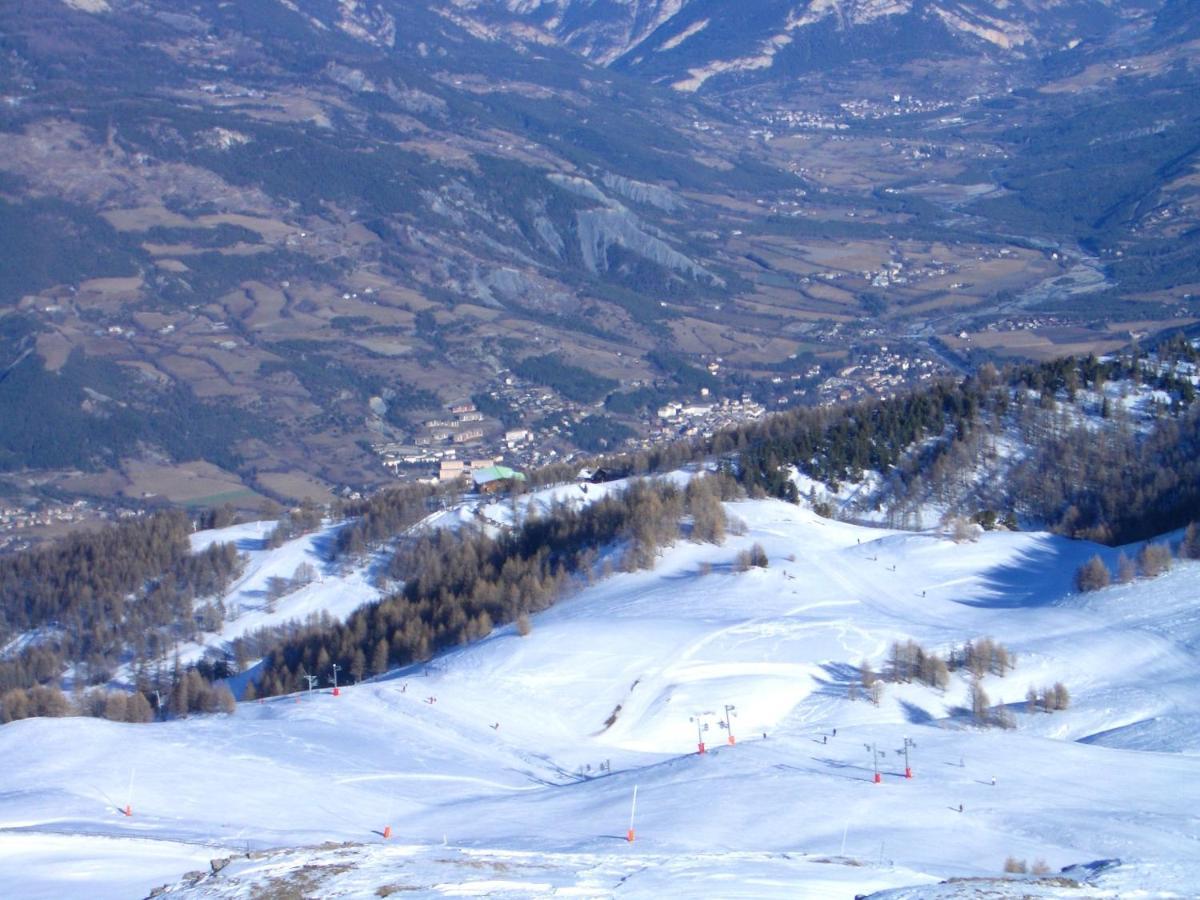 Maison Chaleureuse Pres Des Pistes De Barcelonnette - Cheminee Eksteriør billede